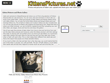 Tablet Screenshot of kittenspictures.net